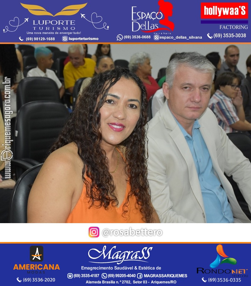 Diplomação Prefeita, Vice e Vereadores eleitos em Ariquemes Rondônia