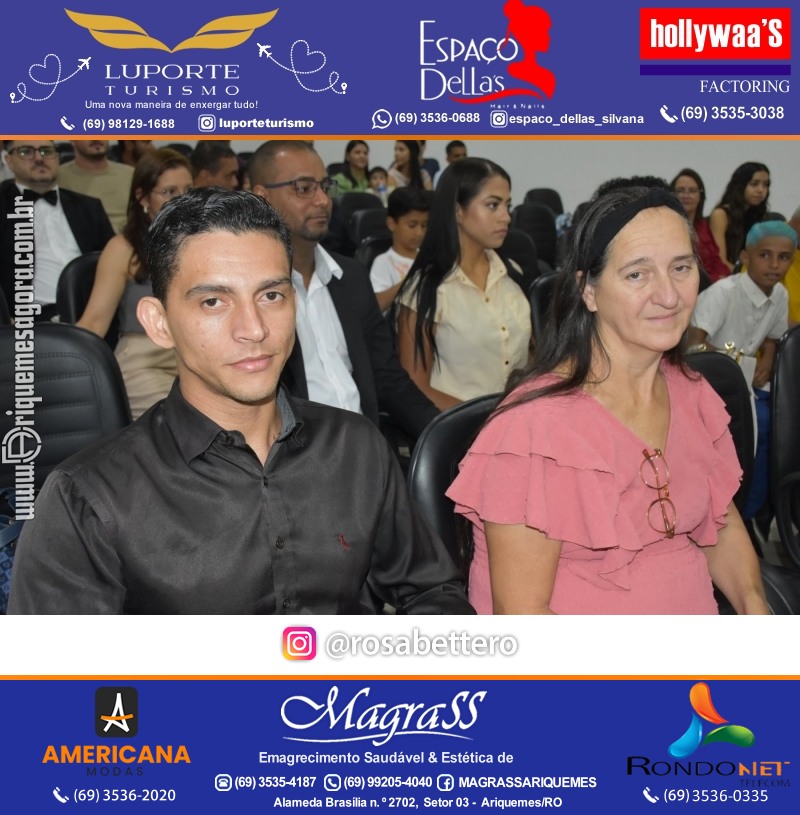 Diplomação Prefeita, Vice e Vereadores eleitos em Ariquemes Rondônia