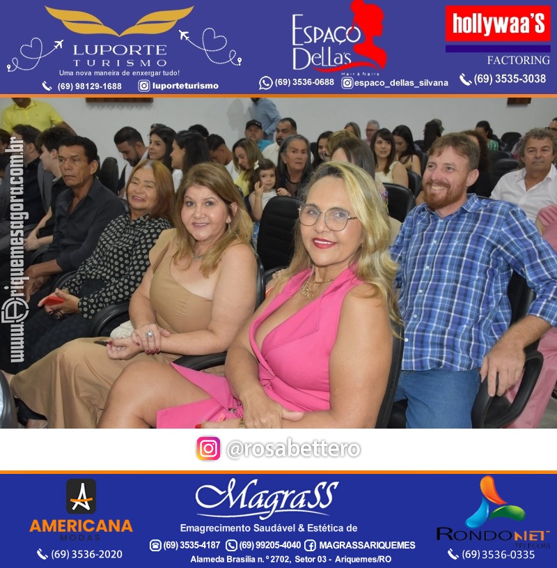 Diplomação Prefeita, Vice e Vereadores eleitos em Ariquemes Rondônia