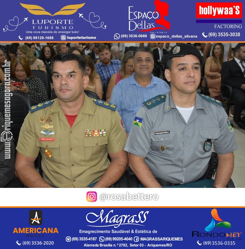 Diplomação Prefeita, Vice e Vereadores eleitos em Ariquemes Rondônia