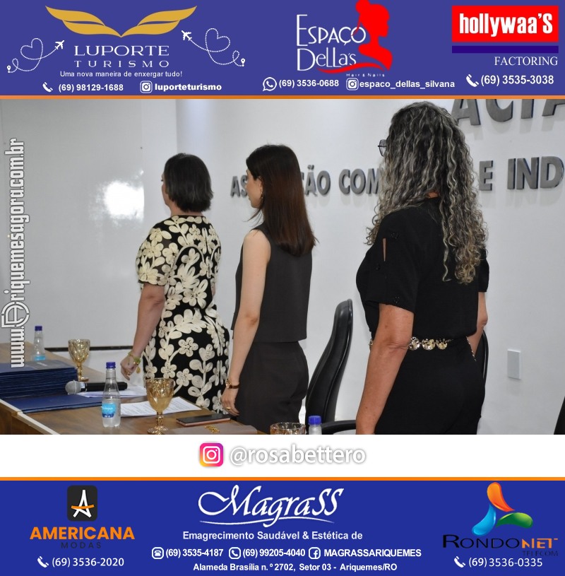 Diplomação Prefeita, Vice e Vereadores eleitos em Ariquemes Rondônia