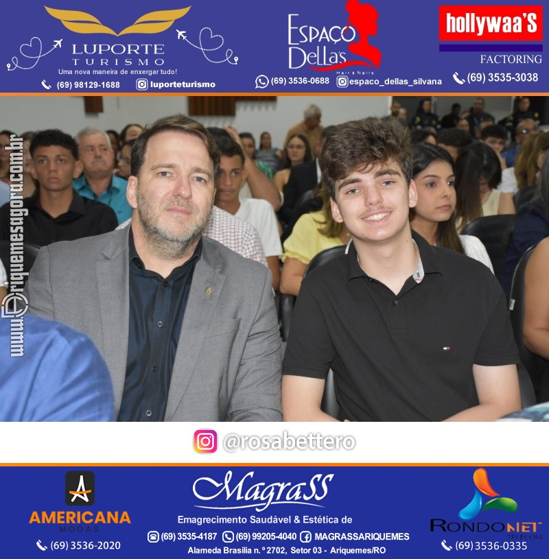 Diplomação Prefeita, Vice e Vereadores eleitos em Ariquemes Rondônia