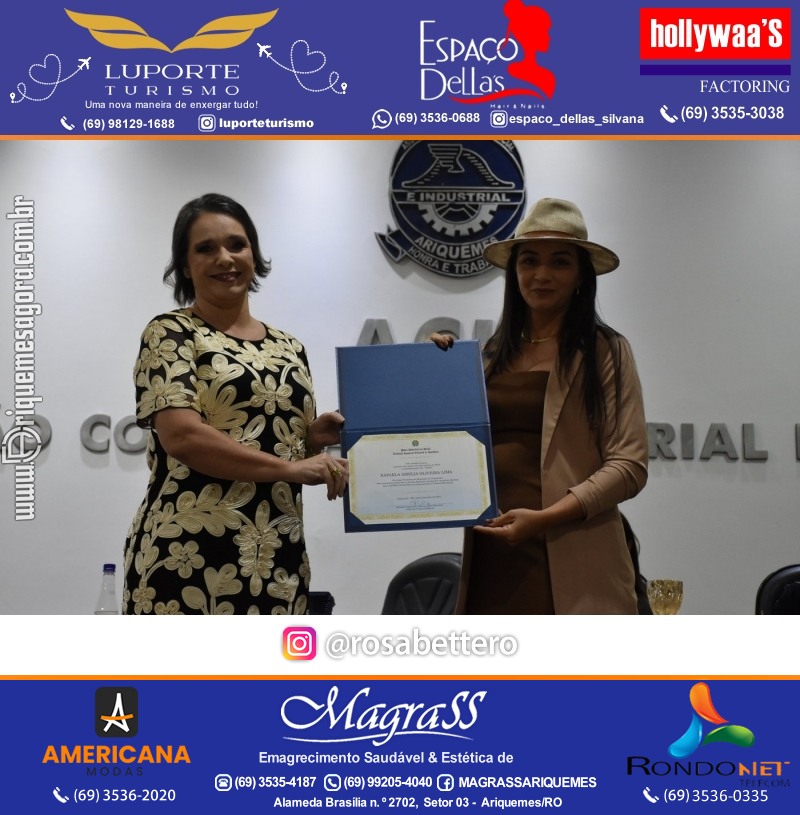 Diplomação Prefeita, Vice e Vereadores eleitos em Ariquemes Rondônia