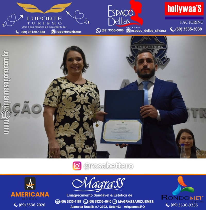 Diplomação Prefeita, Vice e Vereadores eleitos em Ariquemes Rondônia