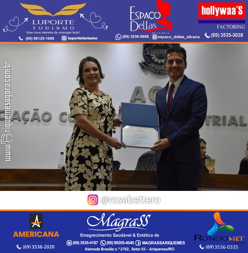 Diplomação Prefeita, Vice e Vereadores eleitos em Ariquemes Rondônia
