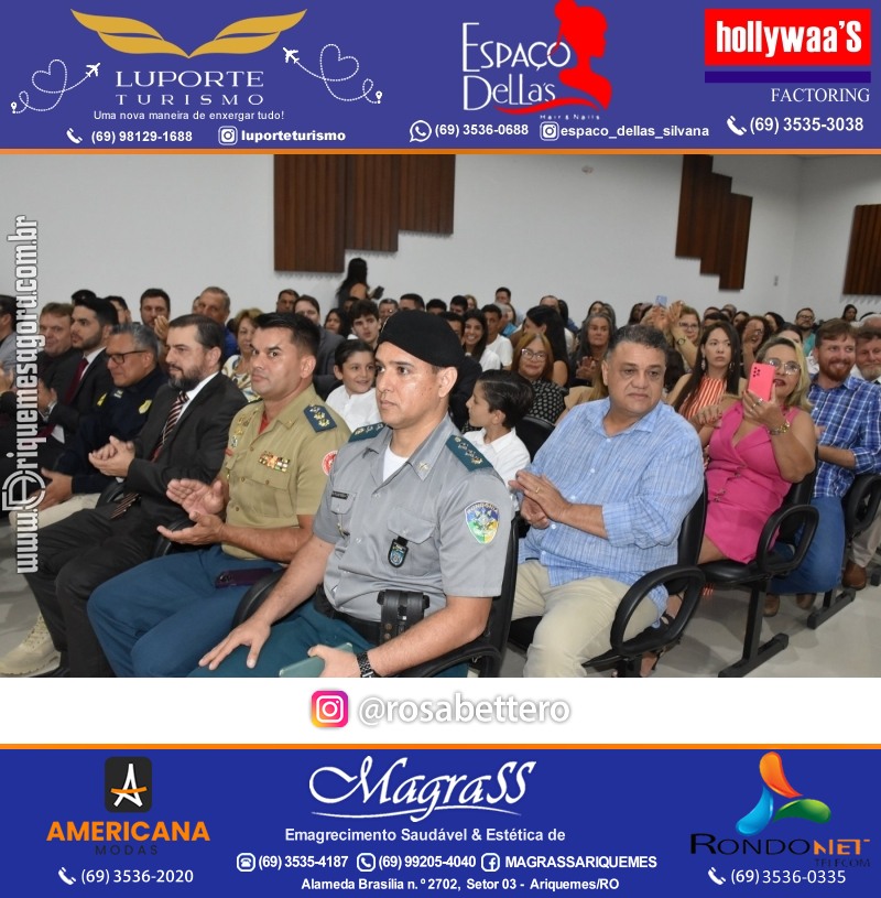 Diplomação Prefeita, Vice e Vereadores eleitos em Ariquemes Rondônia