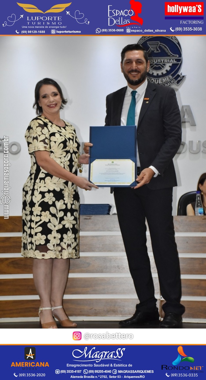 Diplomação Prefeita, Vice e Vereadores eleitos em Ariquemes Rondônia