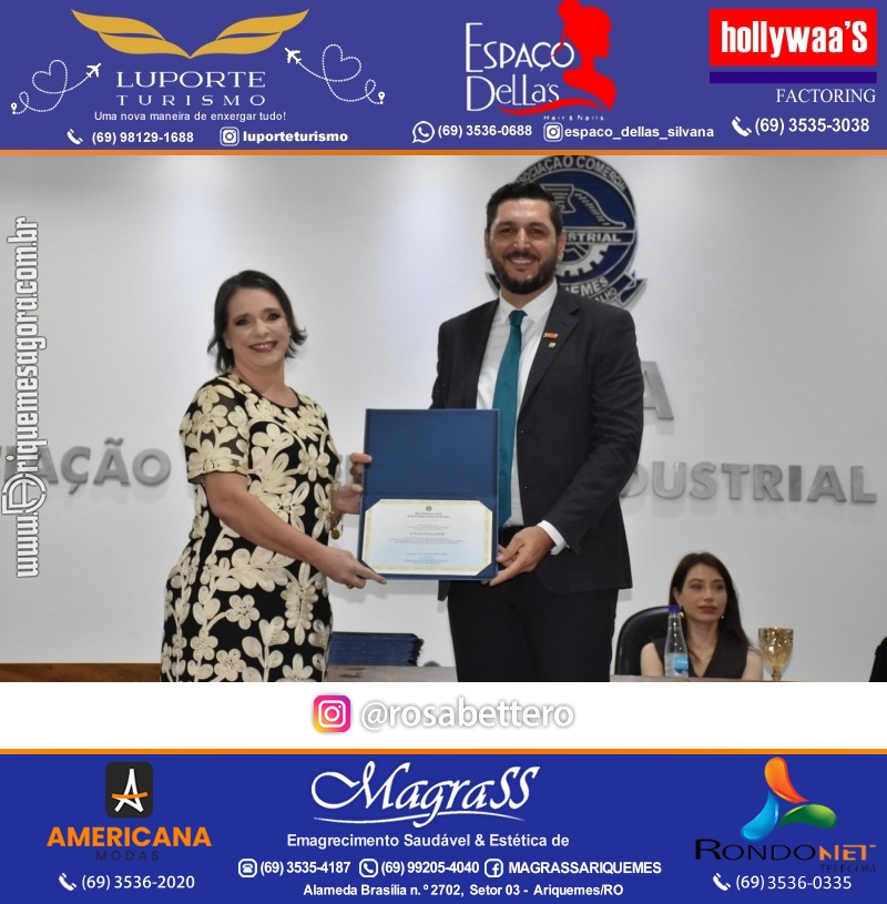 Diplomação Prefeita, Vice e Vereadores eleitos em Ariquemes Rondônia
