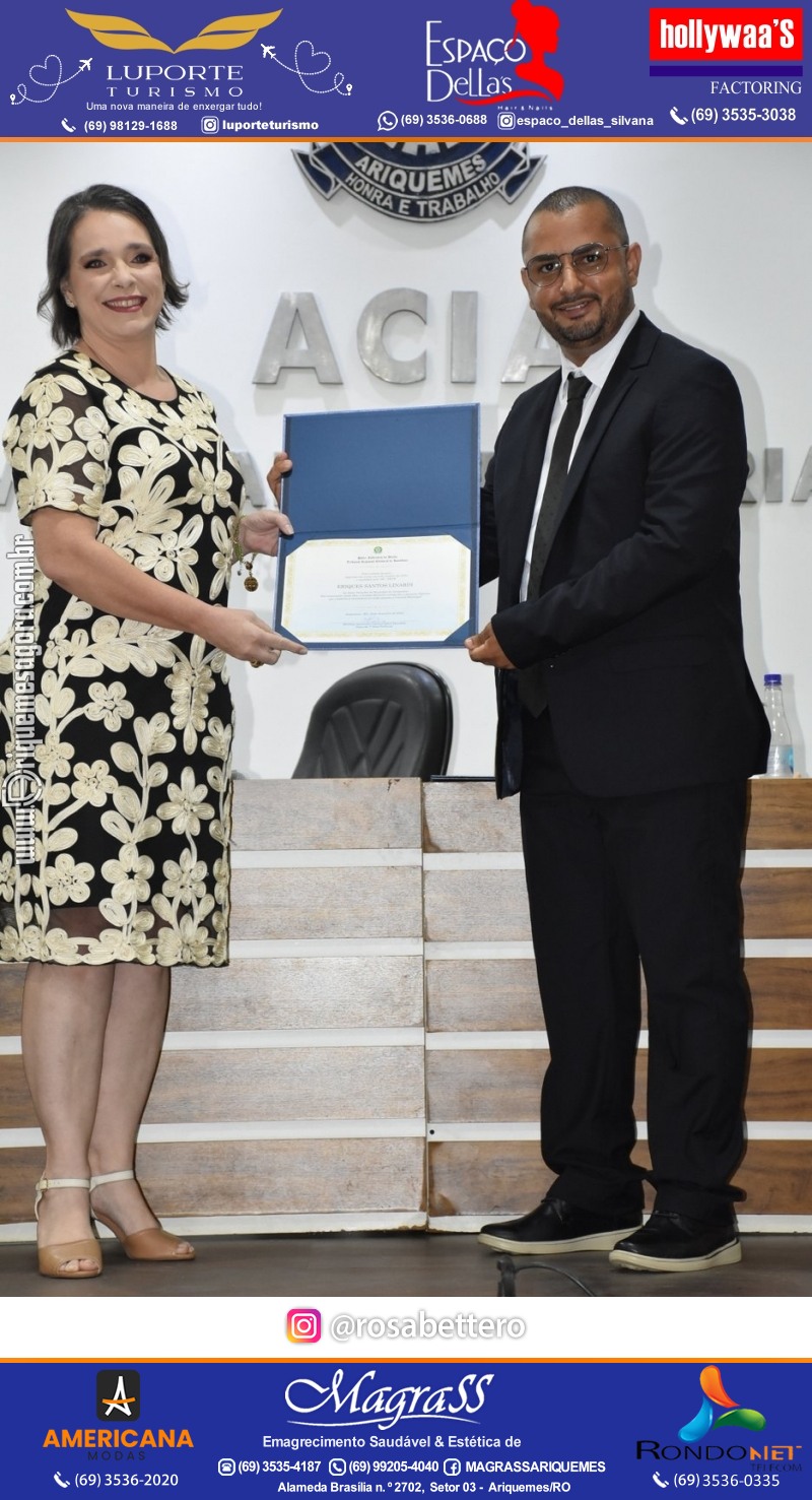 Diplomação Prefeita, Vice e Vereadores eleitos em Ariquemes Rondônia