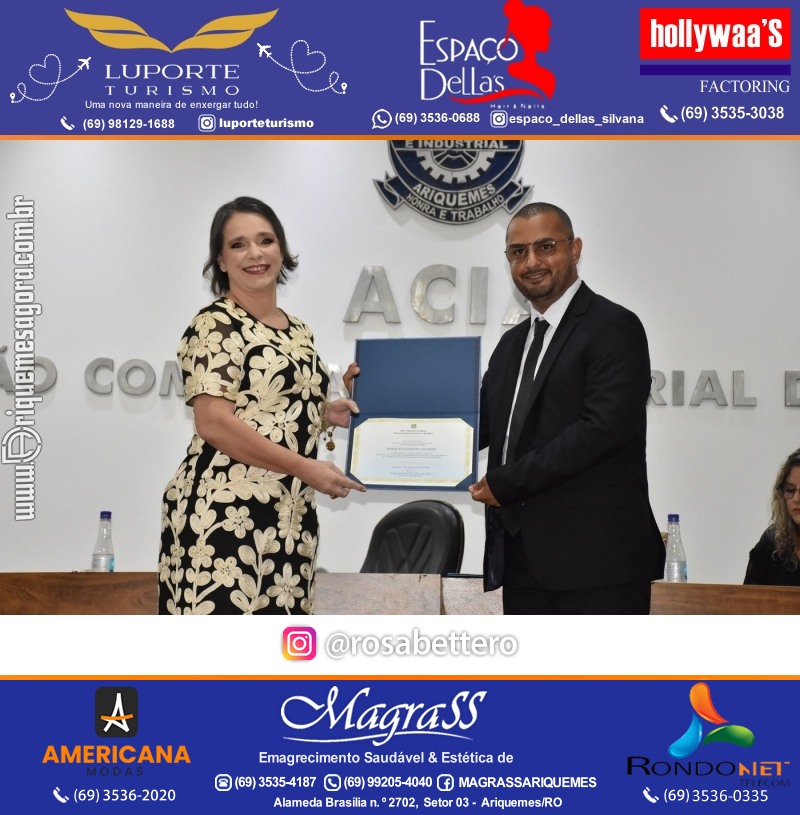 Diplomação Prefeita, Vice e Vereadores eleitos em Ariquemes Rondônia