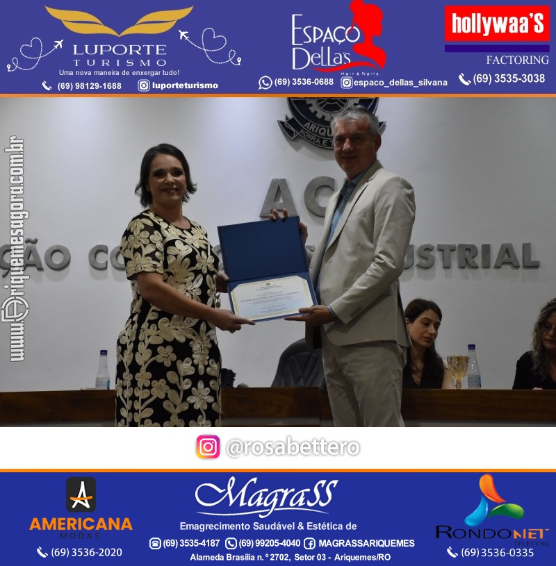 Diplomação Prefeita, Vice e Vereadores eleitos em Ariquemes Rondônia
