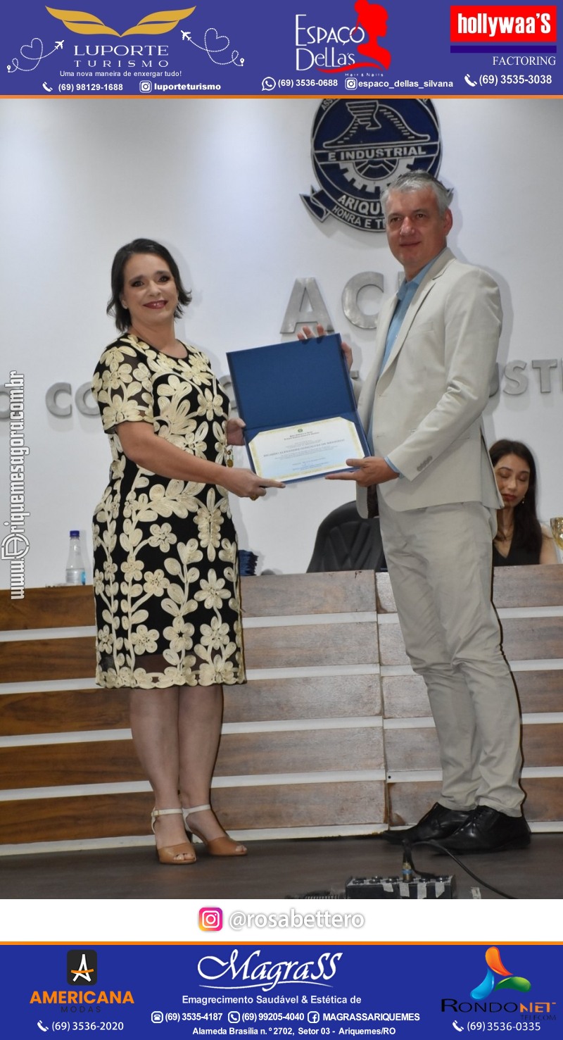 Diplomação Prefeita, Vice e Vereadores eleitos em Ariquemes Rondônia