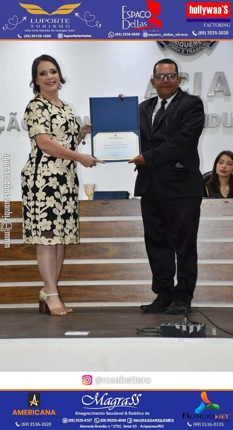 Diplomação Prefeita, Vice e Vereadores eleitos em Ariquemes Rondônia