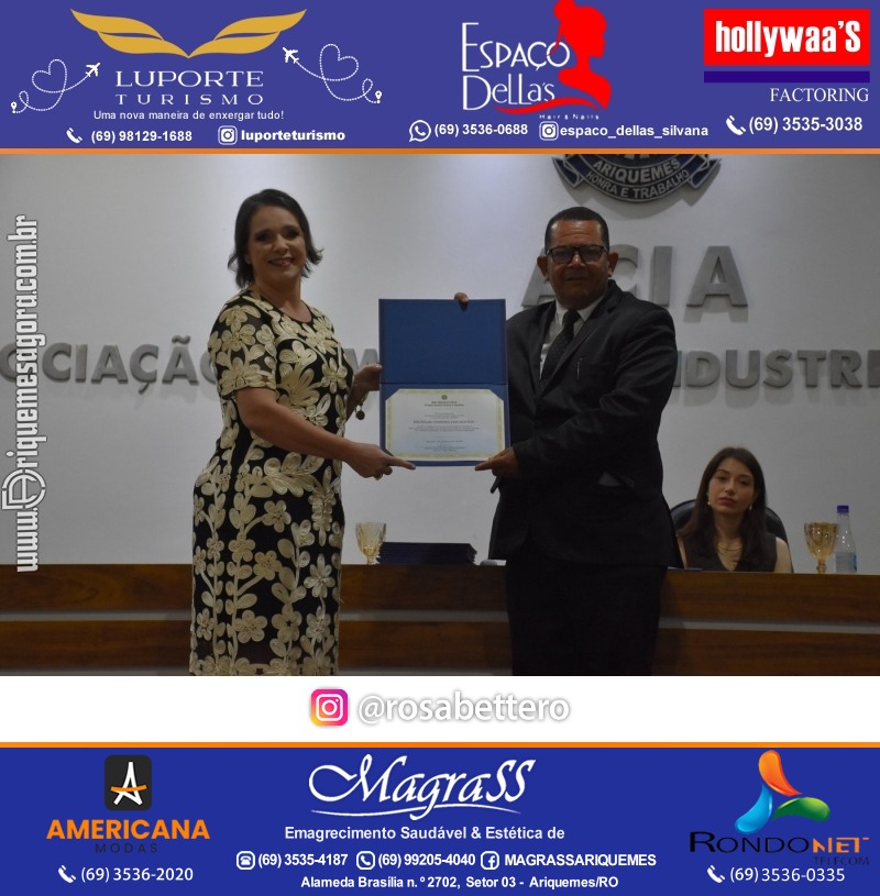 Diplomação Prefeita, Vice e Vereadores eleitos em Ariquemes Rondônia