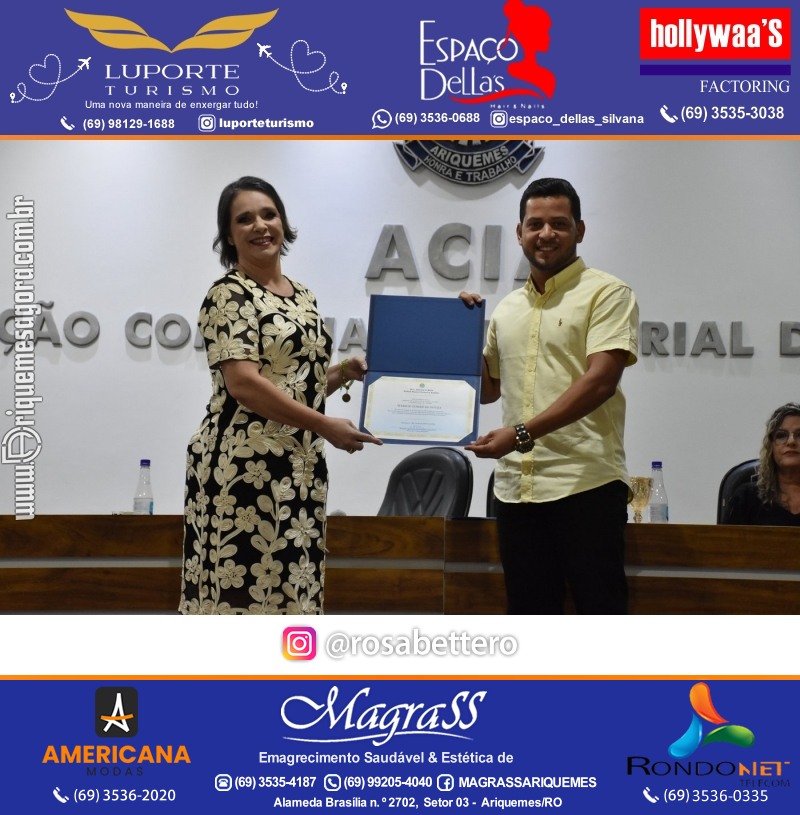 Diplomação Prefeita, Vice e Vereadores eleitos em Ariquemes Rondônia