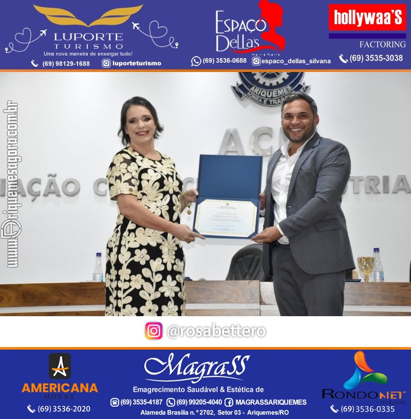 Diplomação Prefeita, Vice e Vereadores eleitos em Ariquemes Rondônia