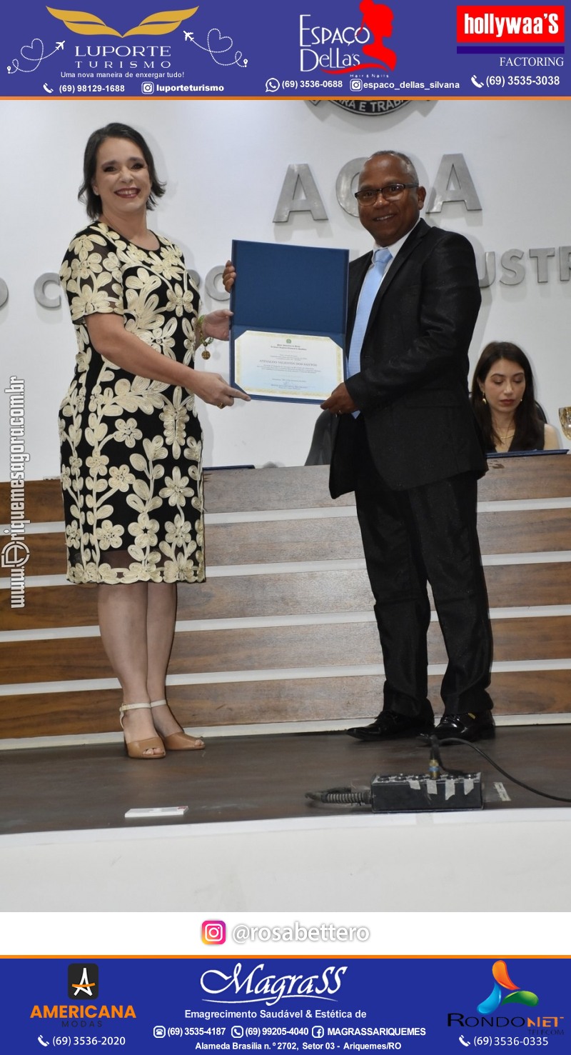 Diplomação Prefeita, Vice e Vereadores eleitos em Ariquemes Rondônia