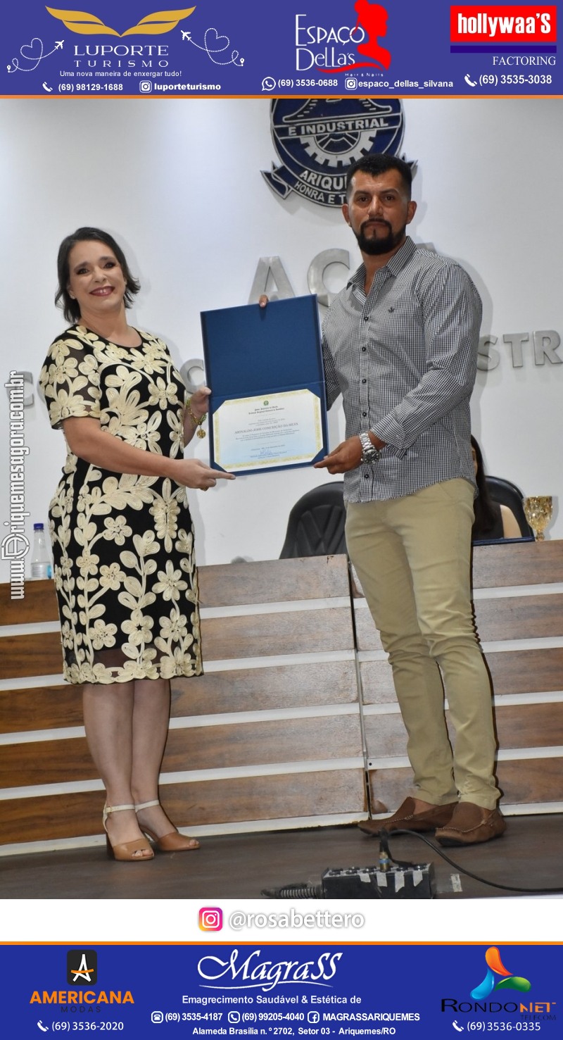 Diplomação Prefeita, Vice e Vereadores eleitos em Ariquemes Rondônia
