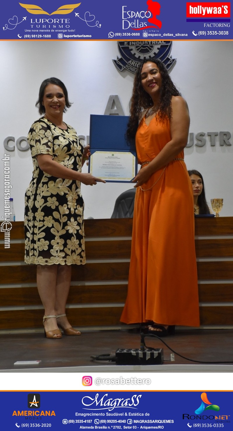 Diplomação Prefeita, Vice e Vereadores eleitos em Ariquemes Rondônia