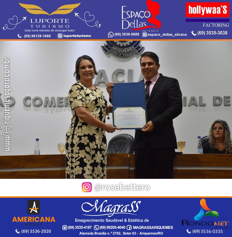 Diplomação Prefeita, Vice e Vereadores eleitos em Ariquemes Rondônia