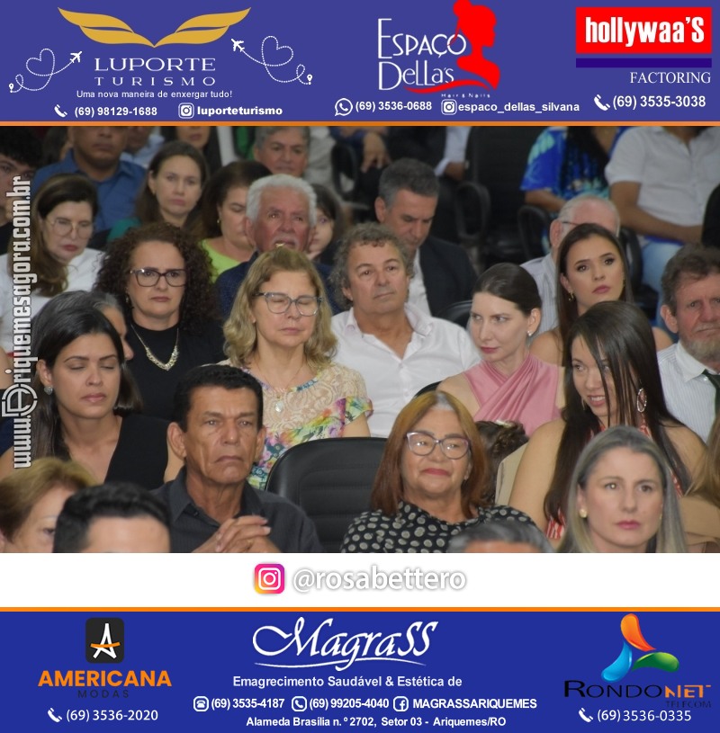 Diplomação Prefeita, Vice e Vereadores eleitos em Ariquemes Rondônia