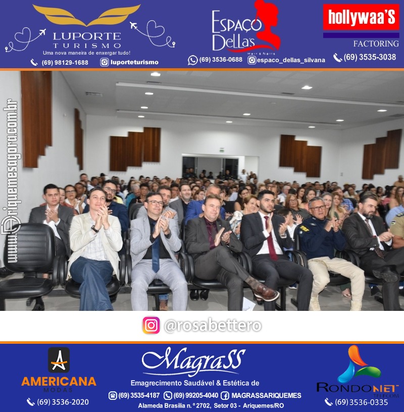 Diplomação Prefeita, Vice e Vereadores eleitos em Ariquemes Rondônia