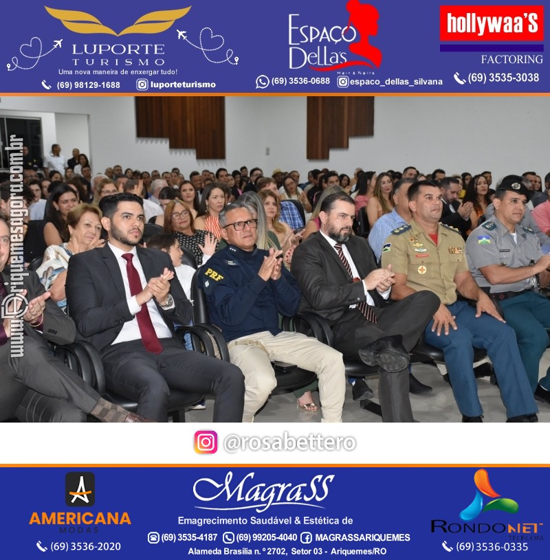 Diplomação Prefeita, Vice e Vereadores eleitos em Ariquemes Rondônia