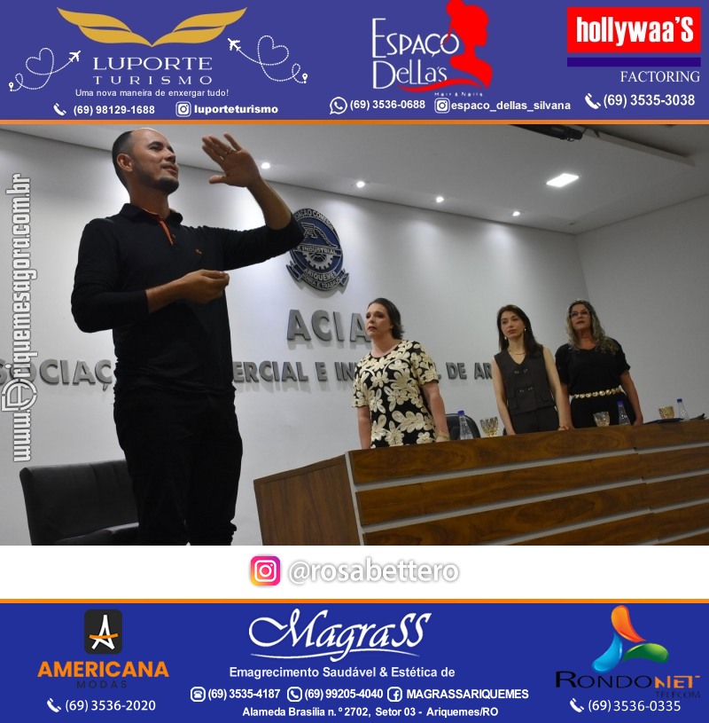 Diplomação Prefeita, Vice e Vereadores eleitos em Ariquemes Rondônia