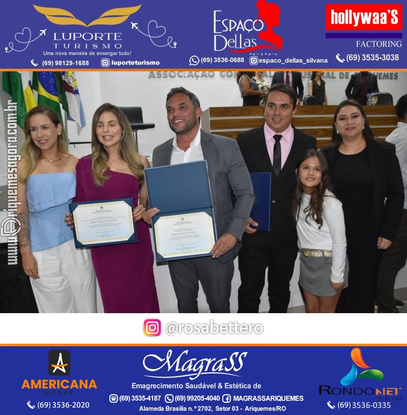 Diplomação Prefeita, Vice e Vereadores eleitos em Ariquemes Rondônia