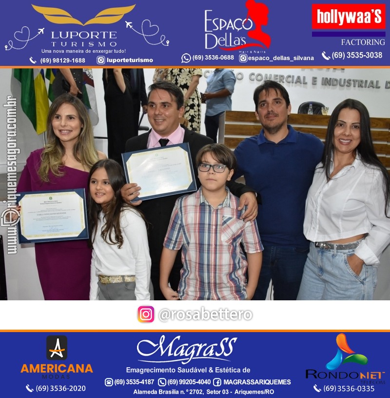 Diplomação Prefeita, Vice e Vereadores eleitos em Ariquemes Rondônia