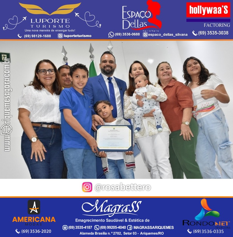 Diplomação Prefeita, Vice e Vereadores eleitos em Ariquemes Rondônia
