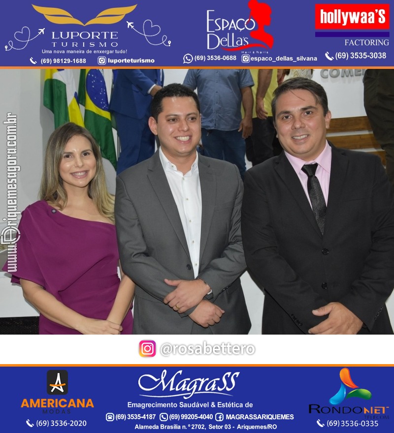 Diplomação Prefeita, Vice e Vereadores eleitos em Ariquemes Rondônia