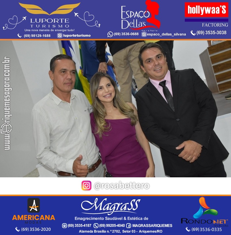 Diplomação Prefeita, Vice e Vereadores eleitos em Ariquemes Rondônia