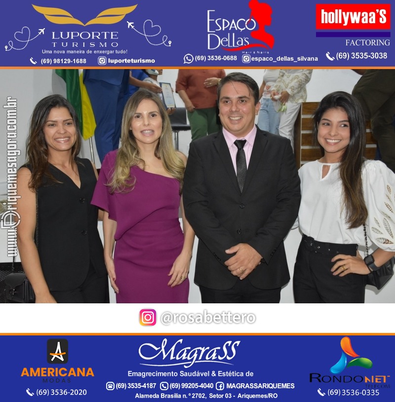 Diplomação Prefeita, Vice e Vereadores eleitos em Ariquemes Rondônia