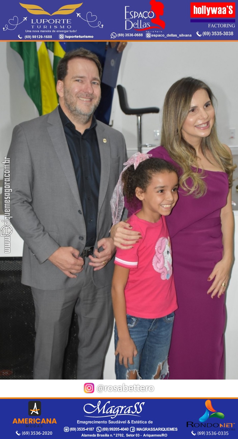 Diplomação Prefeita, Vice e Vereadores eleitos em Ariquemes Rondônia