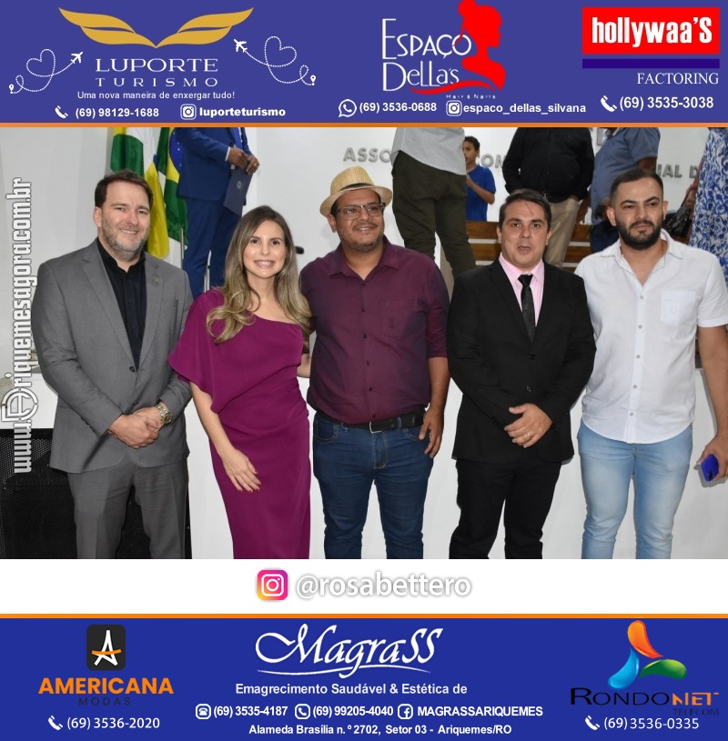 Diplomação Prefeita, Vice e Vereadores eleitos em Ariquemes Rondônia