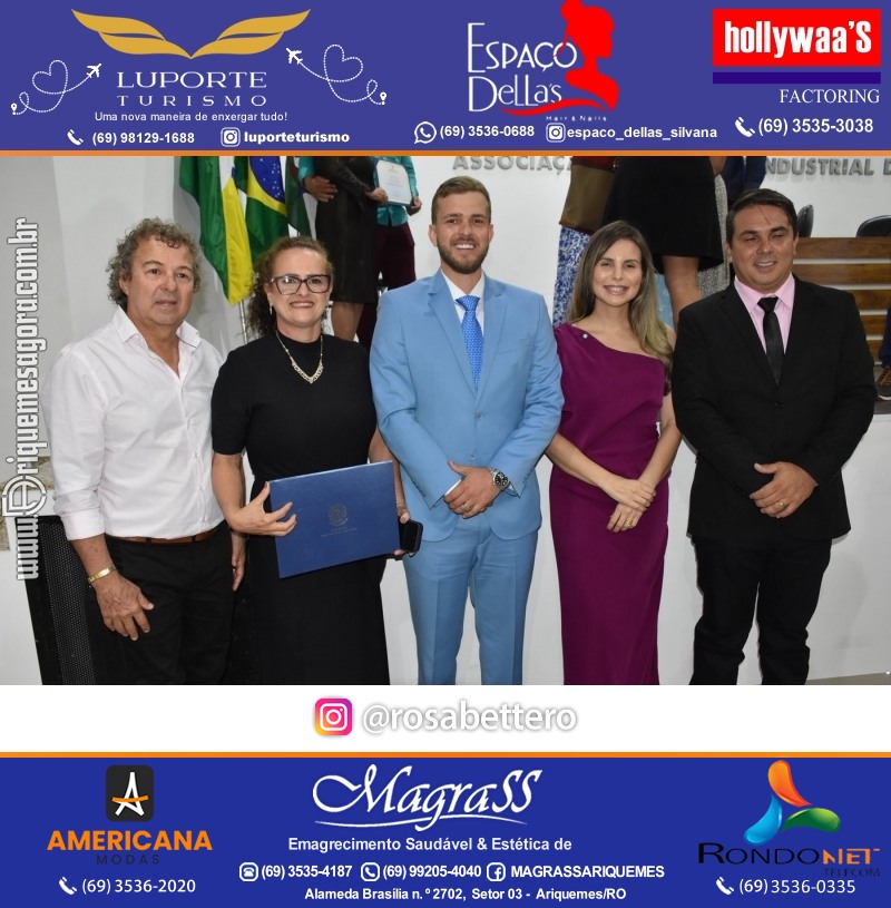 Diplomação Prefeita, Vice e Vereadores eleitos em Ariquemes Rondônia