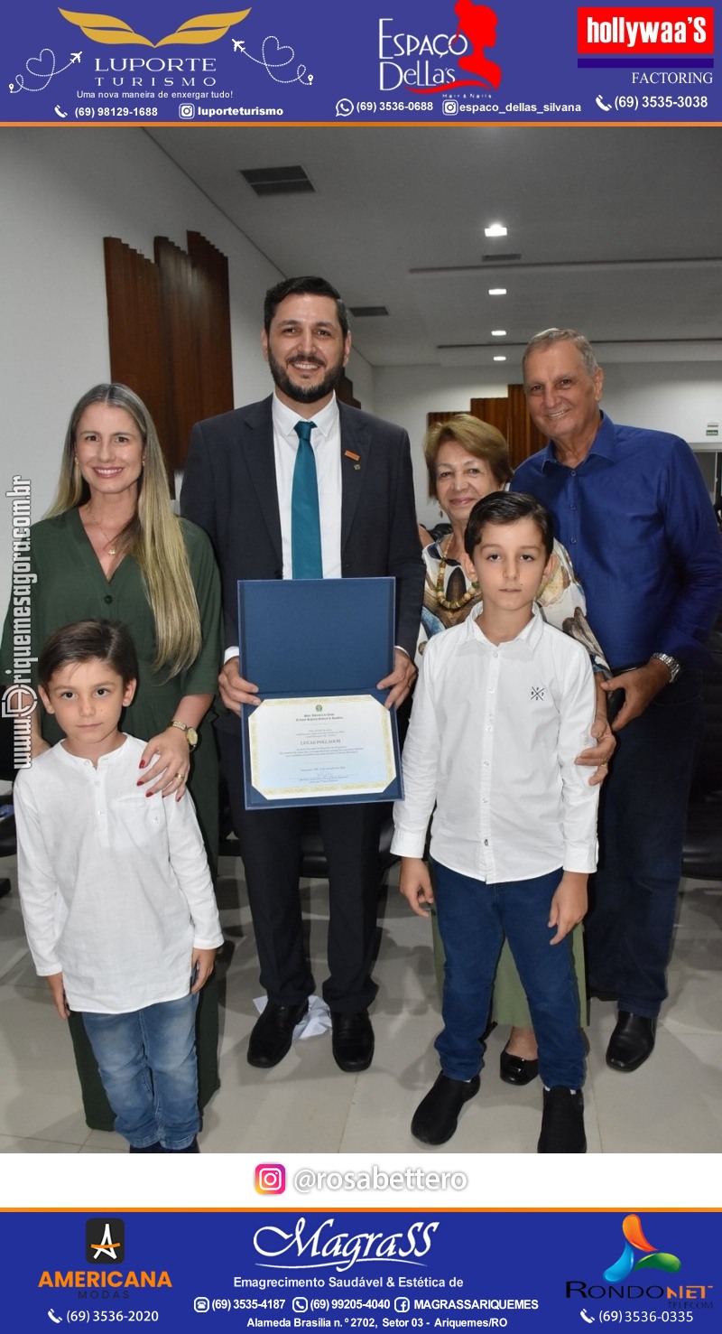 Diplomação Prefeita, Vice e Vereadores eleitos em Ariquemes Rondônia