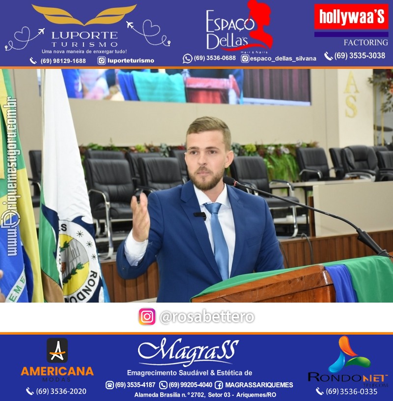 Sessão Solene de Posse vereadores, prefeita e vice-prefeito para o mandato 2025 - 2028 em Ariquemes Rondônia