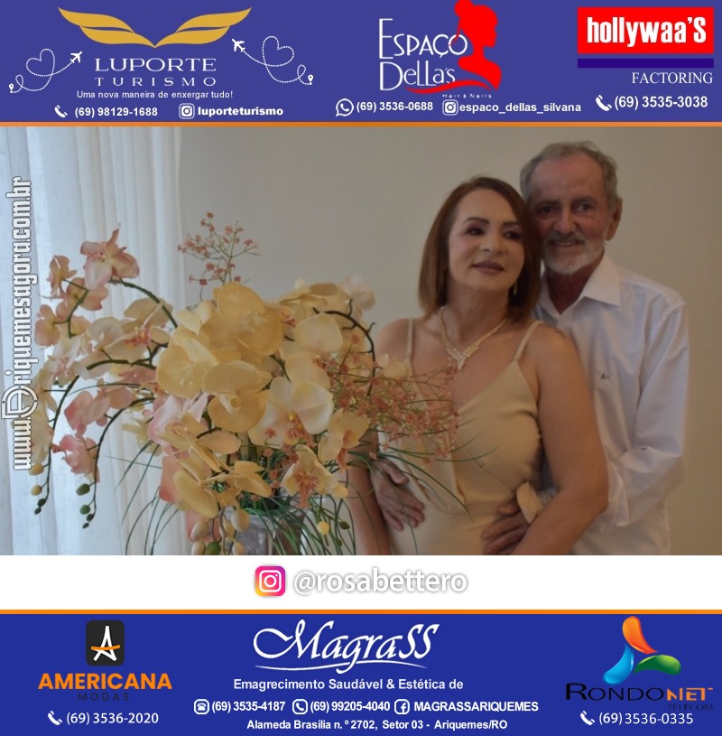 Casamento no Cartório Civil em Ariquemes de Lindalva Alves & Belmiro Ferreira