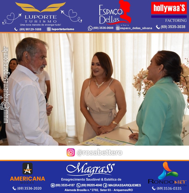 Casamento no Cartório Civil em Ariquemes de Lindalva Alves & Belmiro Ferreira