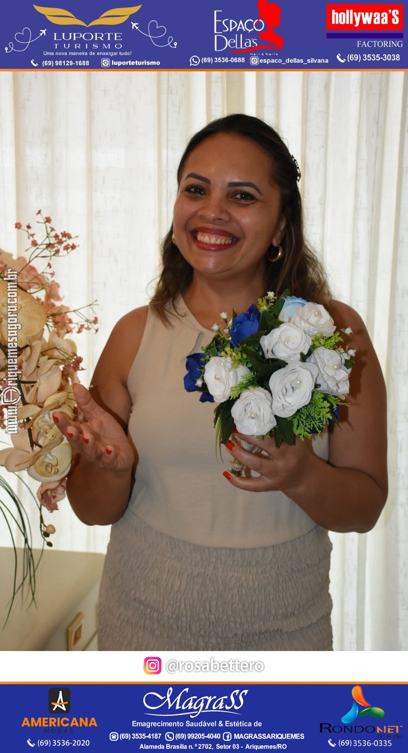 Casamento no Cartório Civil em Ariquemes de Lindalva Alves & Belmiro Ferreira