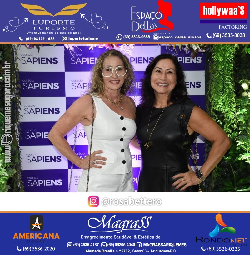 Coquetel Lançamento Oficial Colégio Sapiens Excelência em Ariquemes Rondônia