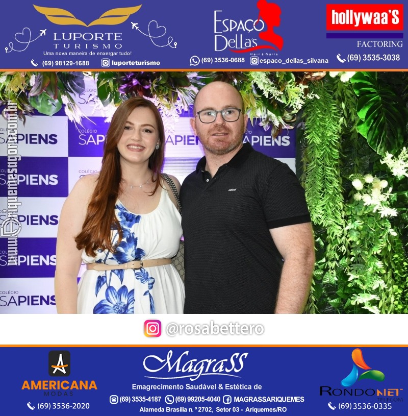 Coquetel Lançamento Oficial Colégio Sapiens Excelência em Ariquemes Rondônia