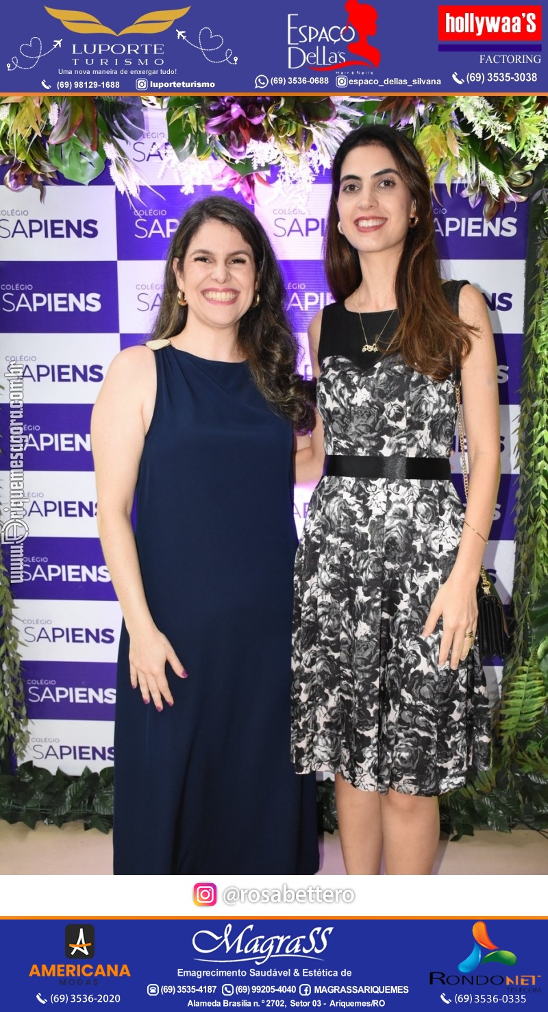 Coquetel Lançamento Oficial Colégio Sapiens Excelência em Ariquemes Rondônia