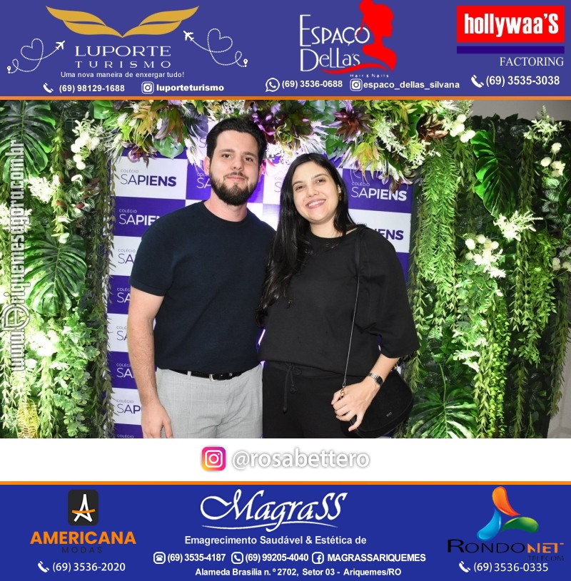 Coquetel Lançamento Oficial Colégio Sapiens Excelência em Ariquemes Rondônia