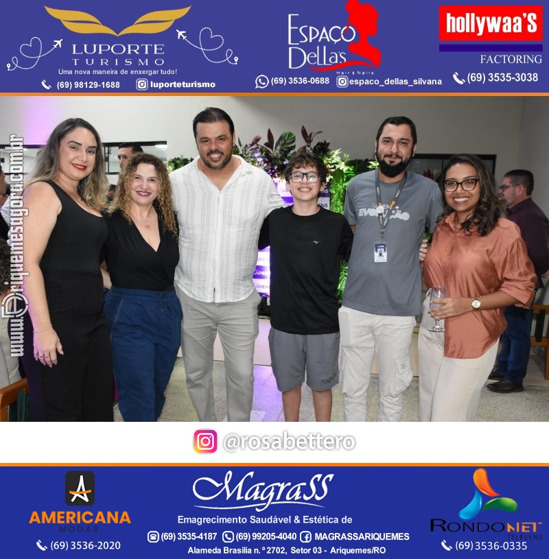 Coquetel Lançamento Oficial Colégio Sapiens Excelência em Ariquemes Rondônia