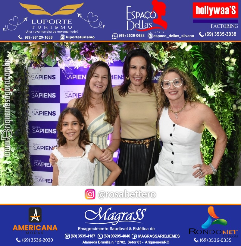 Coquetel Lançamento Oficial Colégio Sapiens Excelência em Ariquemes Rondônia