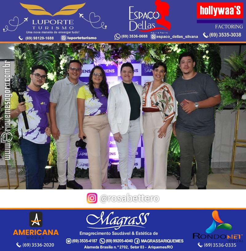 Coquetel Lançamento Oficial Colégio Sapiens Excelência em Ariquemes Rondônia