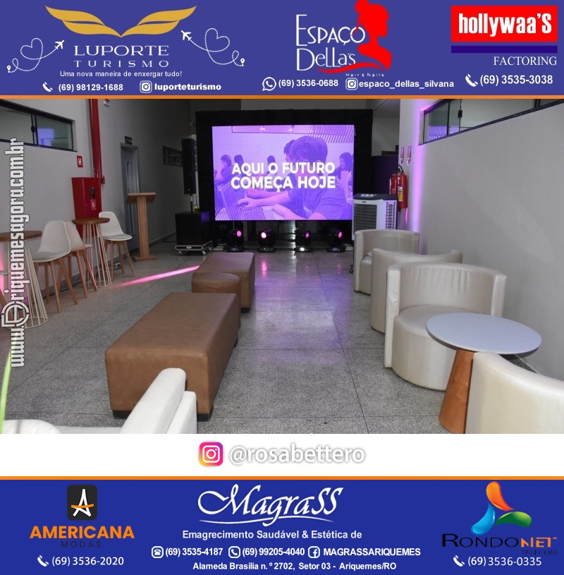 Coquetel Lançamento Oficial Colégio Sapiens Excelência em Ariquemes Rondônia